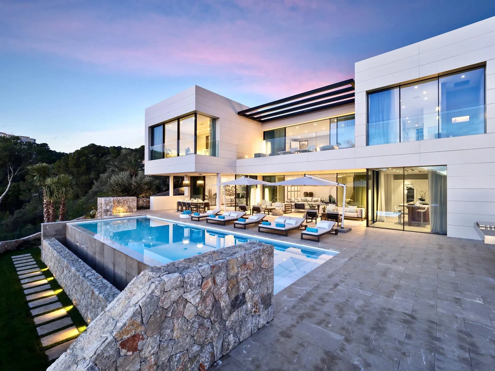 Residence above the port, Puerto Andratx